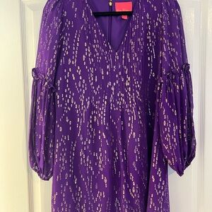 Lily Pulitzer, Purple Cocktail Dress